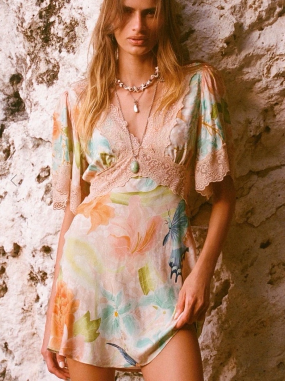 NWT Spell Garden Lace Mini